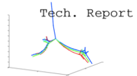 A geometric framework for statistics on trees