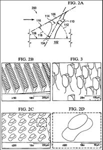 Fibrillar structures to reduce viscous drag on aerodynamic and hydrodynamic wall surfaces